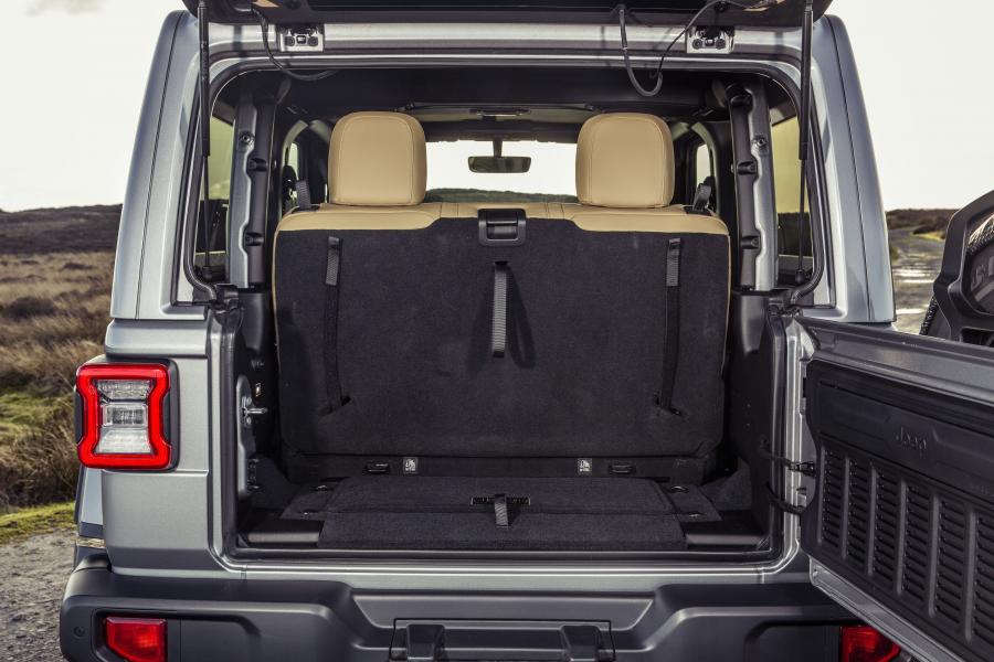Багажник Jeep Wrangler Sahara (JL) 2019 года  (UK) (фото 12 из 18)